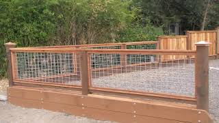 Hog Wire Deck Railing