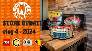 vlog 4 - 2024 | picking bricklink orders, purchasing Camp Nou and monthly recap