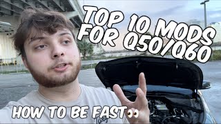 10 Must Do Mods To Be Fast In Your Q50/Q50 (3.0t)