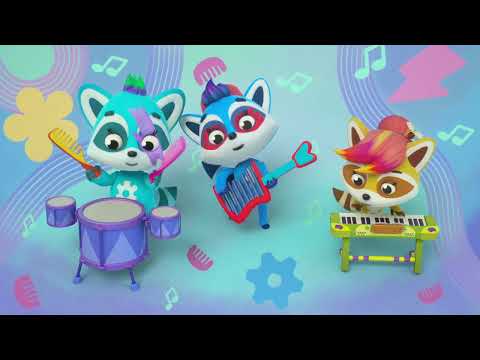 🦝 The Raccoon Band | Episode 27 COMB 🪮 | Fun Songs, Music Box Magic & Musical Learning for Kids