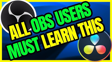 How To Make A Stinger Transition OBS - 100% Free With Alpha Channel