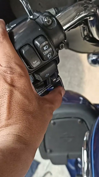 allhamdulillah beres harley pasang sirine konek klakson.