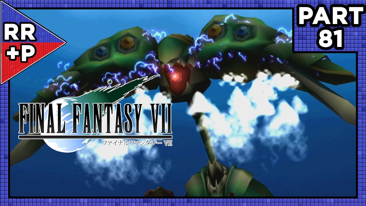 Emerald Weapon's Aire Tam Storm Can't Defeat Us Now! Final Fantasy VII (FF7 OG, Switch) | Part 81