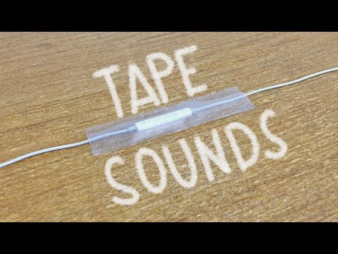 ASMR satisfying tape sounds on apple earphones 🍎