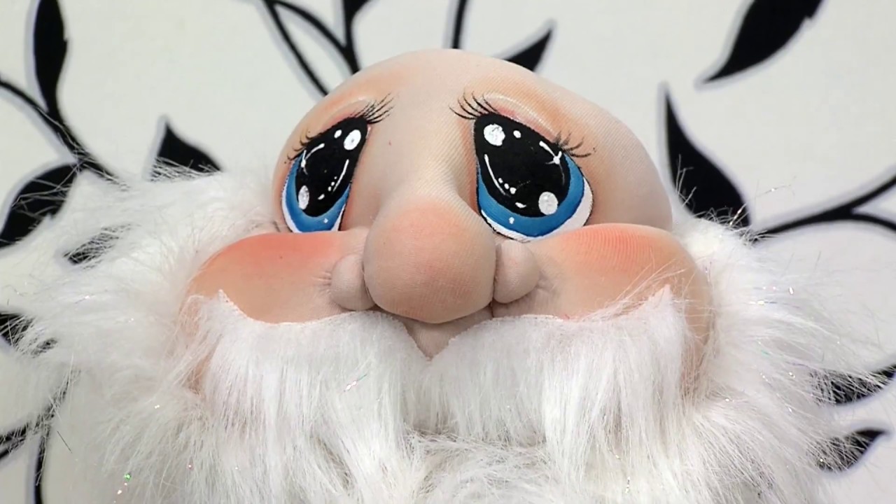 Como Hacer Facciones para Rostro de Papa Noel- HomeArtTv por Juan Gonzalo Angel