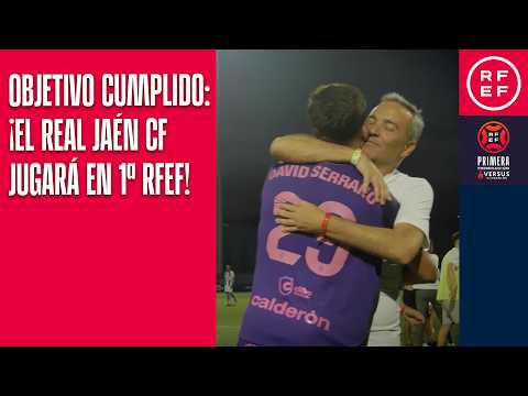 🎯 Objetivo cumplido. ¡El Real Jaén CF jugará en #PrimeraFederación!