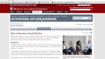 Occupational Outlook Handbook