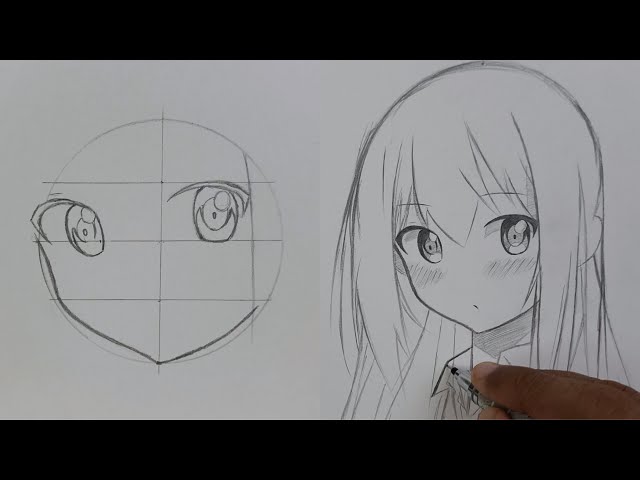 How to Draw a Beautiful Anime Girl Step by Step - AnimeOutline