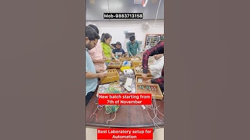 Best Automation training institute in India #plctraininginstitute #plctraining #scada #shorts #plc