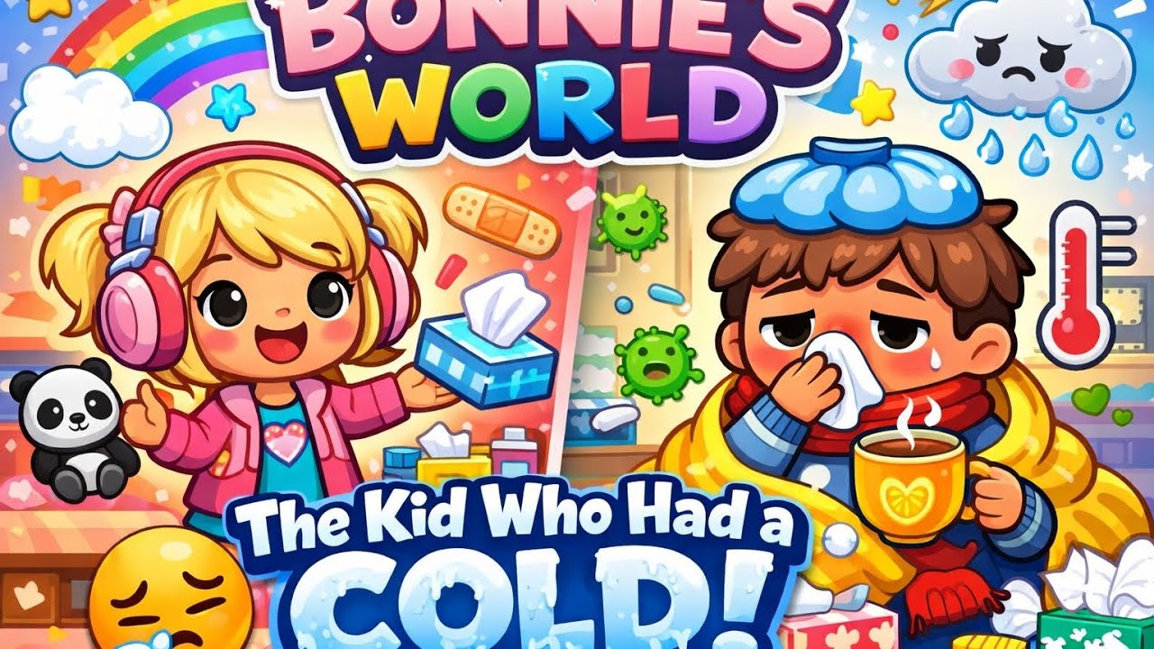 THE KID WHO HAD A COLD-toca boca roleplay - BONNIE'S WORLD