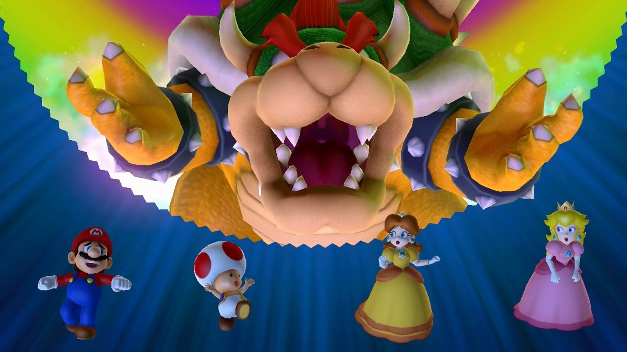 Mario Party 10 Bowser Party Mode Mushroom Park (Team Mario) YouTube