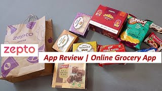 Zepto App Review | Grocery App | Hindi Review  | How to Order from zepto
