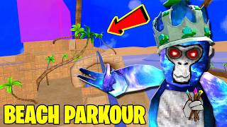 This Gorilla Tag Beach Parkour Map is INSANE!
