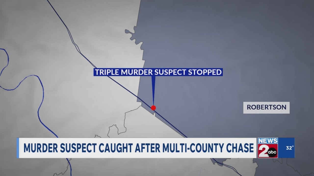 Triple homicide suspect wanted out of Georgia arrested in Robertson ...