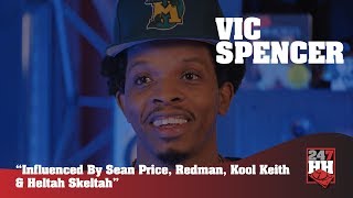 Vic Spencer - Influenced By Sean Price, Redman, Kool Keith & Heltah Skeltah (247HH Exclusive) Resimi