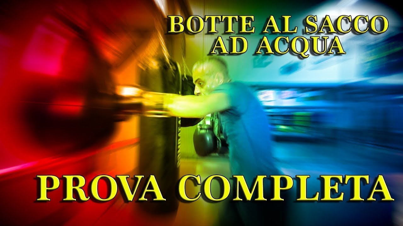 Cicalone prova per la prima volta il Sacco ad Acqua Hydroshock - CombatArena.it