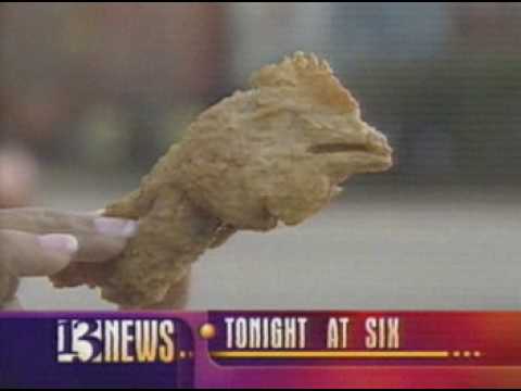 Gross Chicken Head Found In Mcdonalds Mcnugget Youtube