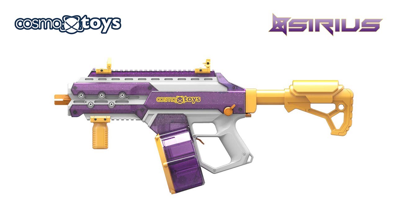 The Cosmoxtoys Gel Blaster Debut: 360-DegreeSee the Appearance Details from Every Angle!