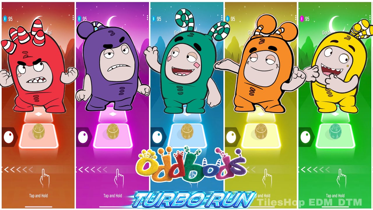 Oddbods Fuse 🆚 Oddbods Jeff 🆚 Oddbods Zee 🆚 Oddbods Slick 🆚 Oddbods Bubbles 🎶 Who Will Win?