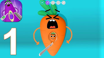 Fruit Clinic - Gameplay Walkthrough Part 1 Levels 1-21 (Android, iOS)