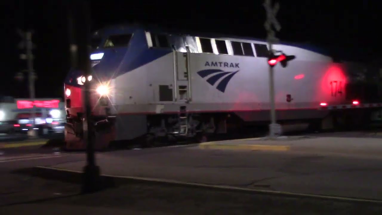 Last Passenbger Train of the Month, Amtrak #6, stop at Ft Morgan CO 31Aug20...