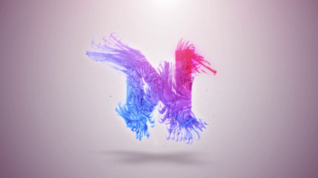 Organic Particles Logo Reveal.