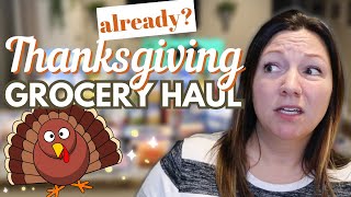 THANKSGIVING GROCERY HAUL | WALMART GROCERY DELIVERY | FRIDGE CLEAN OUT + RESTOCK