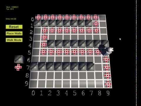 Automaton4DIR Pathfinding Test with Leadwerks