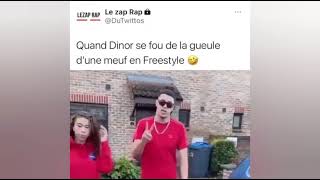 Quand Dinor Se Fou De La Gueule Dune Meuf En Freestyle La Meuf À Côté De Lui