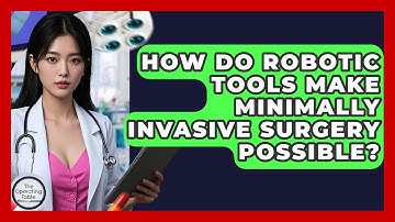 How Do Robotic Tools Make Minimally Invasive Surgery Possible? - The Operating Table