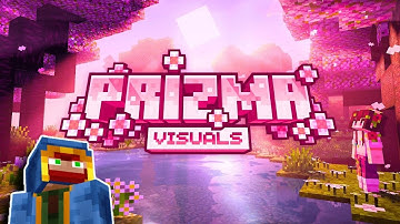 Prizma Visuals 2.0 IS AMAZING! Glowing ORES, Vibrant Visuals, Player Animations!!!