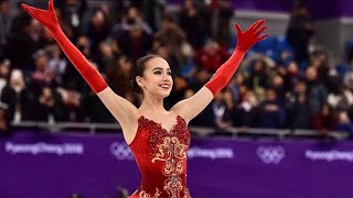 ALINA ZAGITOVA - Olympics Victory ceremony | церемония награждения с комментариями американцев (OC)