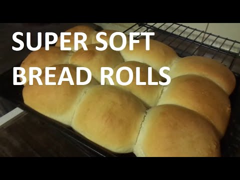 Super soft bread rolls - YouTube