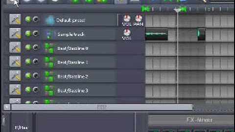 LMMS tutorial: Echo effects on sound clips in LMMS