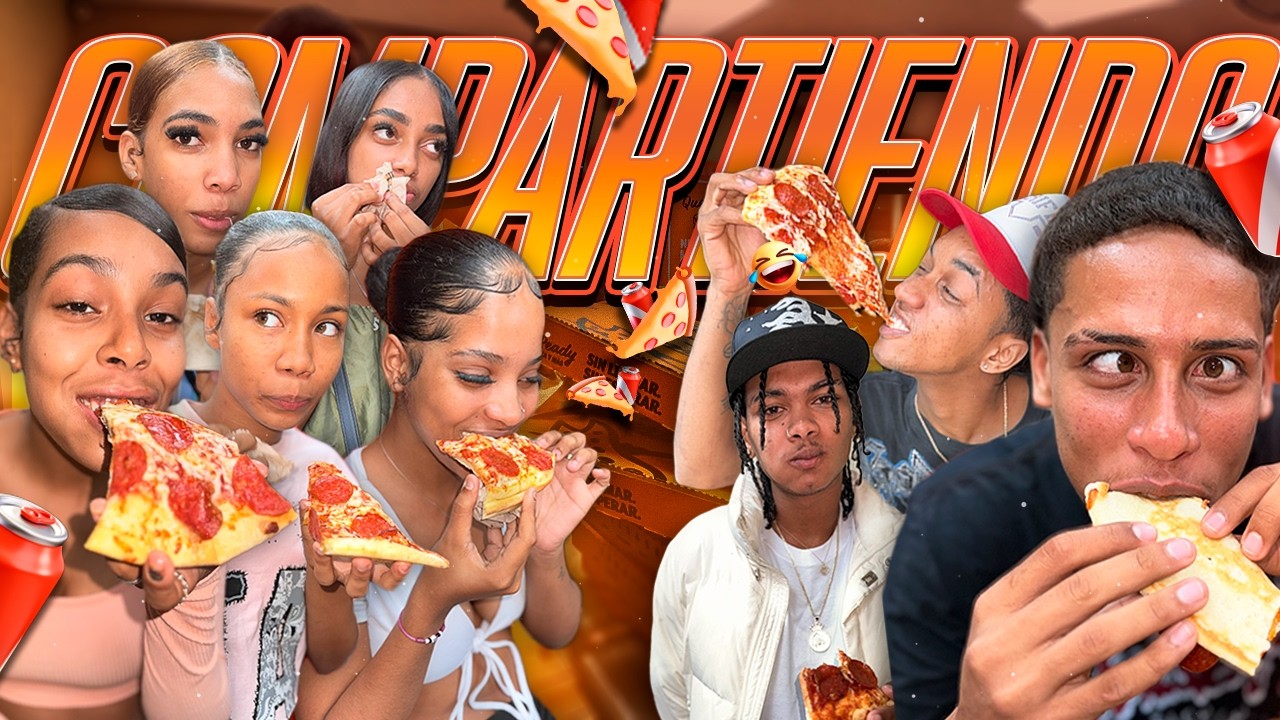 COMPARTIENDO / compramos PIZZA en Little Caesars Pizza - República Dominicana