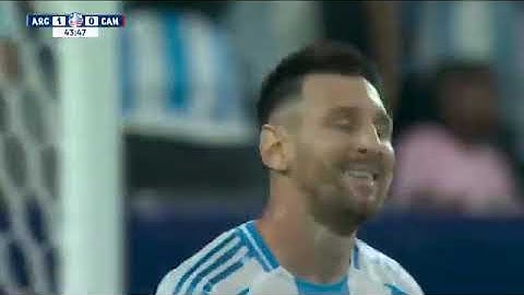 RESUMEN[ ARGENTINA VS CANADA]2-0.   SEMIFINAL copa america 2024