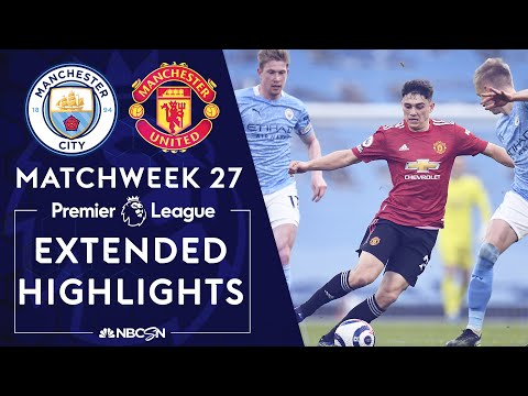 Manchester City v. Manchester United | PREMIER LEAGUE HIGHLIGHTS | 3/7/2021 | NBC Sports