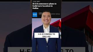 H-E-B Opening Its First Store in Dallas! #dallas #heb #dallasrealestate