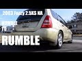 The Fujibo Fozzy Build: Subaru Forester 2.5XS NA Stock to UEL Header with HKS Muffler