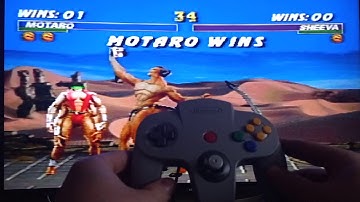 How to play as Motaro Tutorial MK Trilogy N64 Unlock Secret Menu + Motaro Fatality Ego Gaming HD