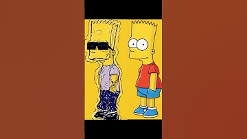 Bart Simpson‘s glow up on the I-Pad #procreate #procreateart #bartsimpsons @MalenBenji