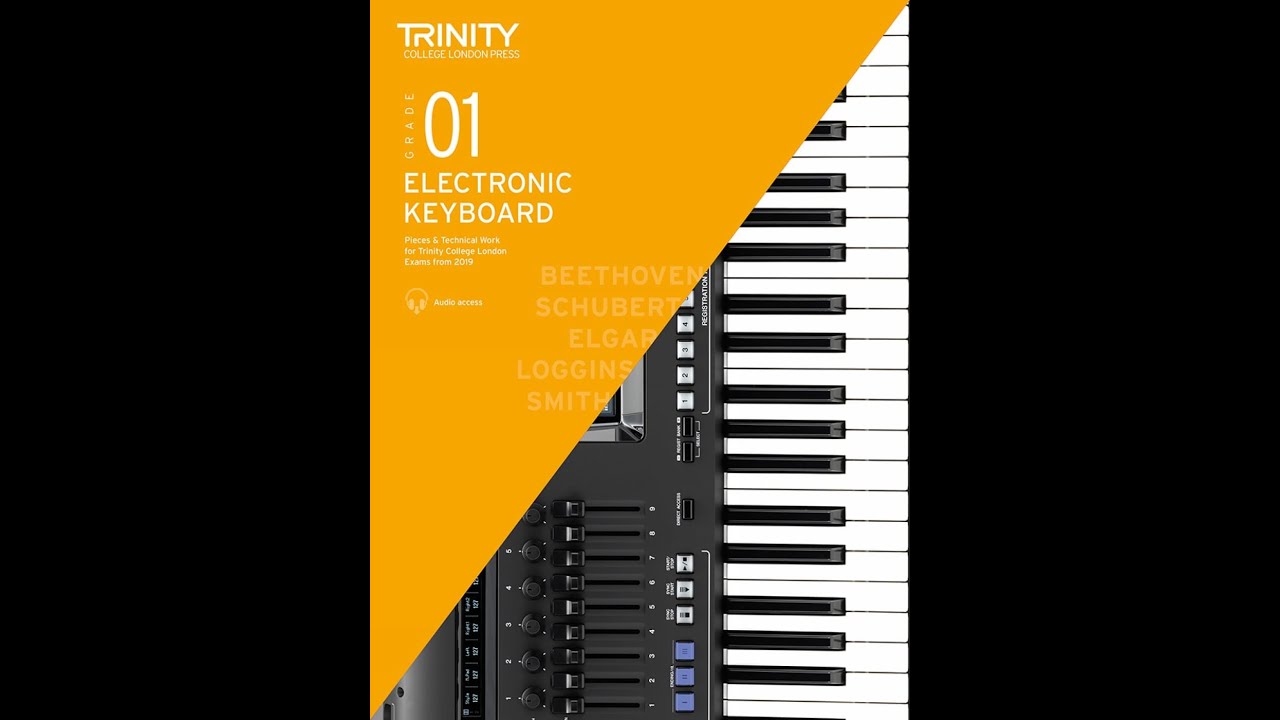 Trinity Electronic Keyboard ll Grade 1 ll Star Of County Down - YouTube