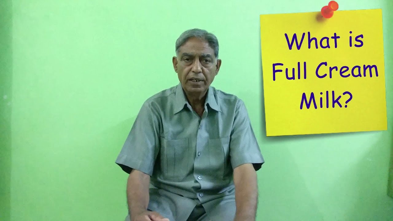 What Is Full Cream Milk And Who Should Drink It Hindi YouTube What is full cream milk and who should drink it hindi youtube