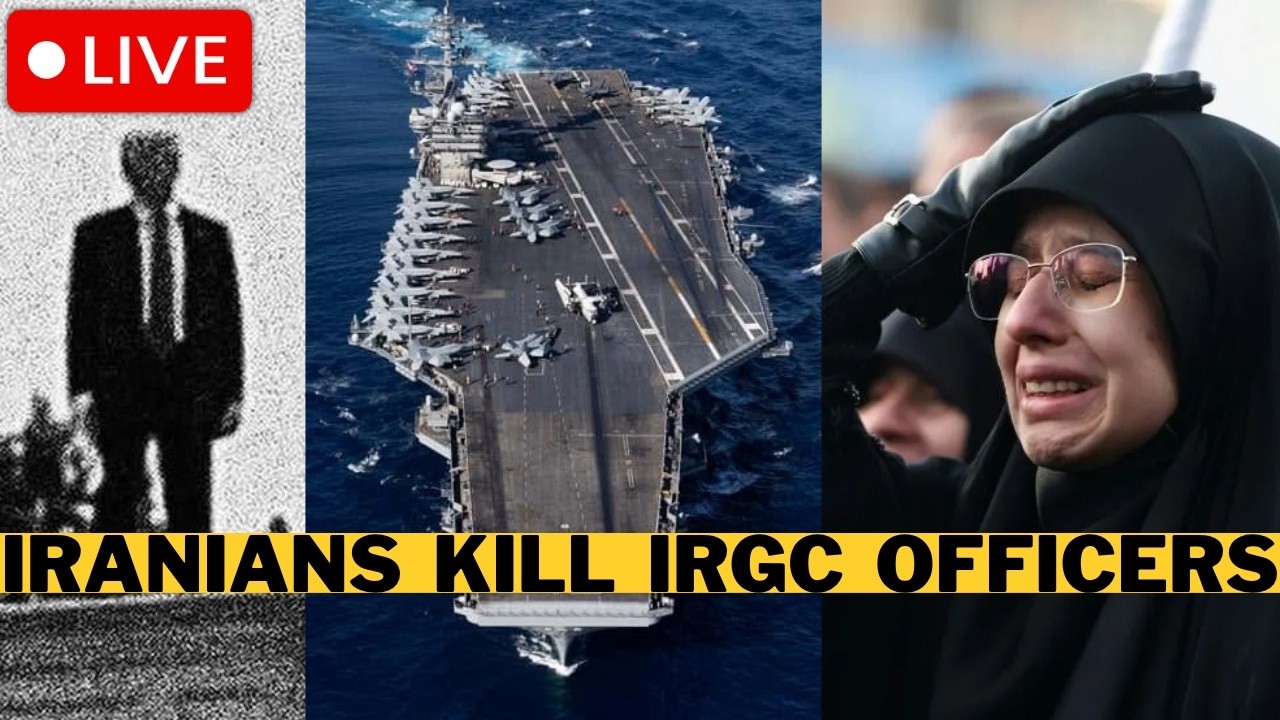 LIVE: Trump Deploys U.S. Troops To Iran - Armed Iranians Attack IRGC Checkpoints