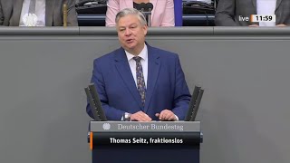 Aktuell Rede Thomas Seitz Fraktionsfrei Am 14.Juni Im Deutschen Bundestag In Berlin.