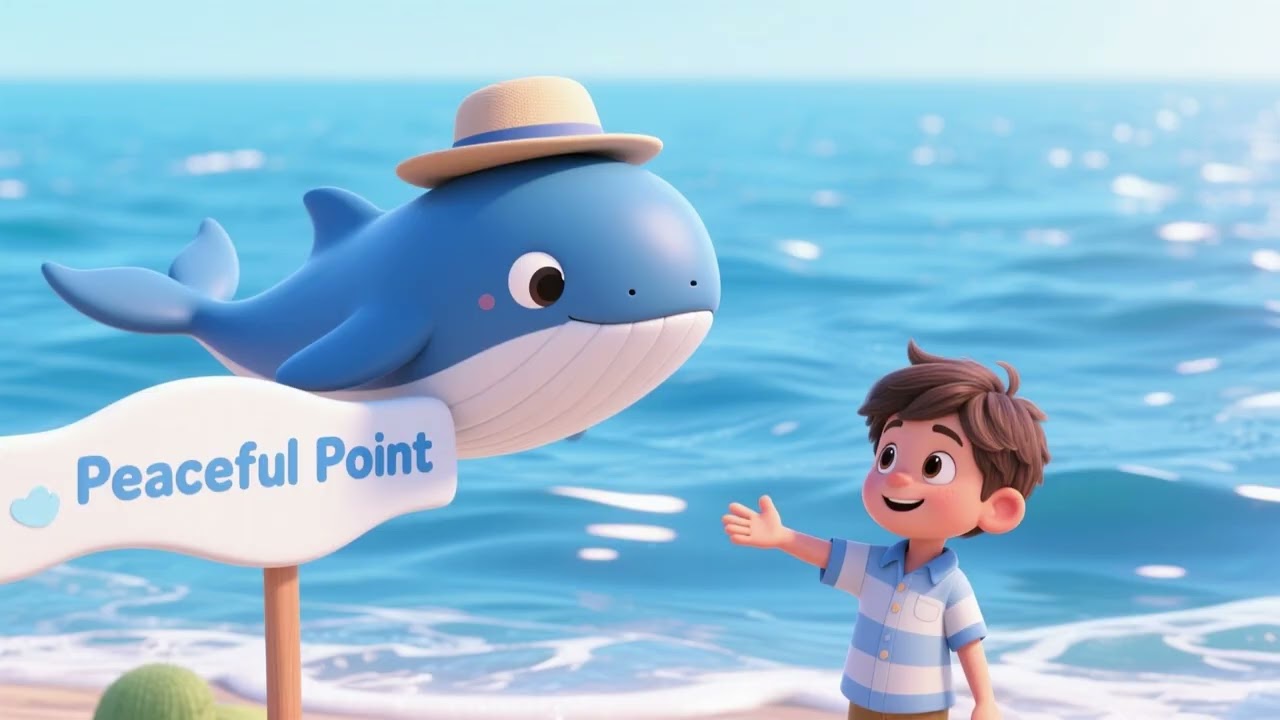 Whale Guide at Peaceful Point | Fun Nursery Rhymes & Kids Songs