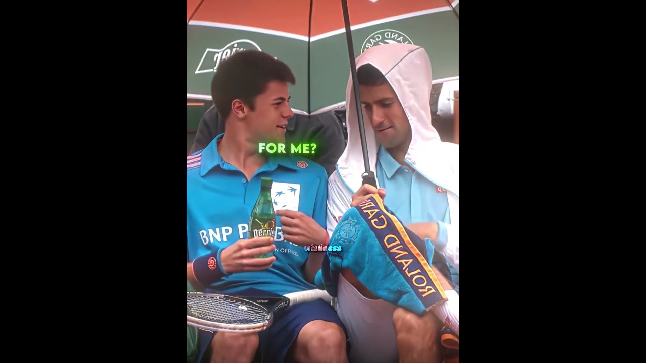 Djokovic Surprises Ball Boy! ❤️‍🩹
