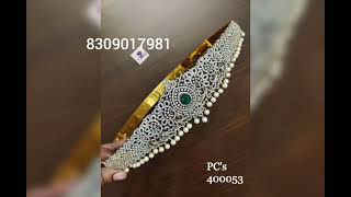 Diamond Vaddanam Collection - Video3 . Hip Belts
