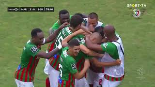 Goal | Golo Rodrigo Pinho: Marítimo (2)-0 Benfica (Liga 19/20 #29)