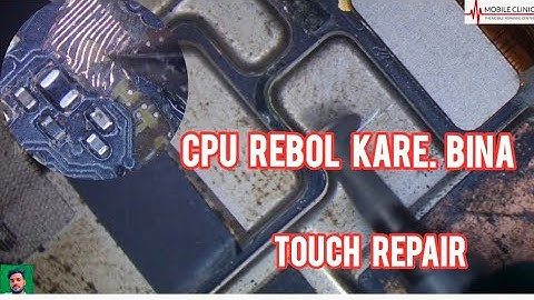 Oppo A3S Touch Not Working solution 💯. Bina  cpu reballing kare touch kese repair kare